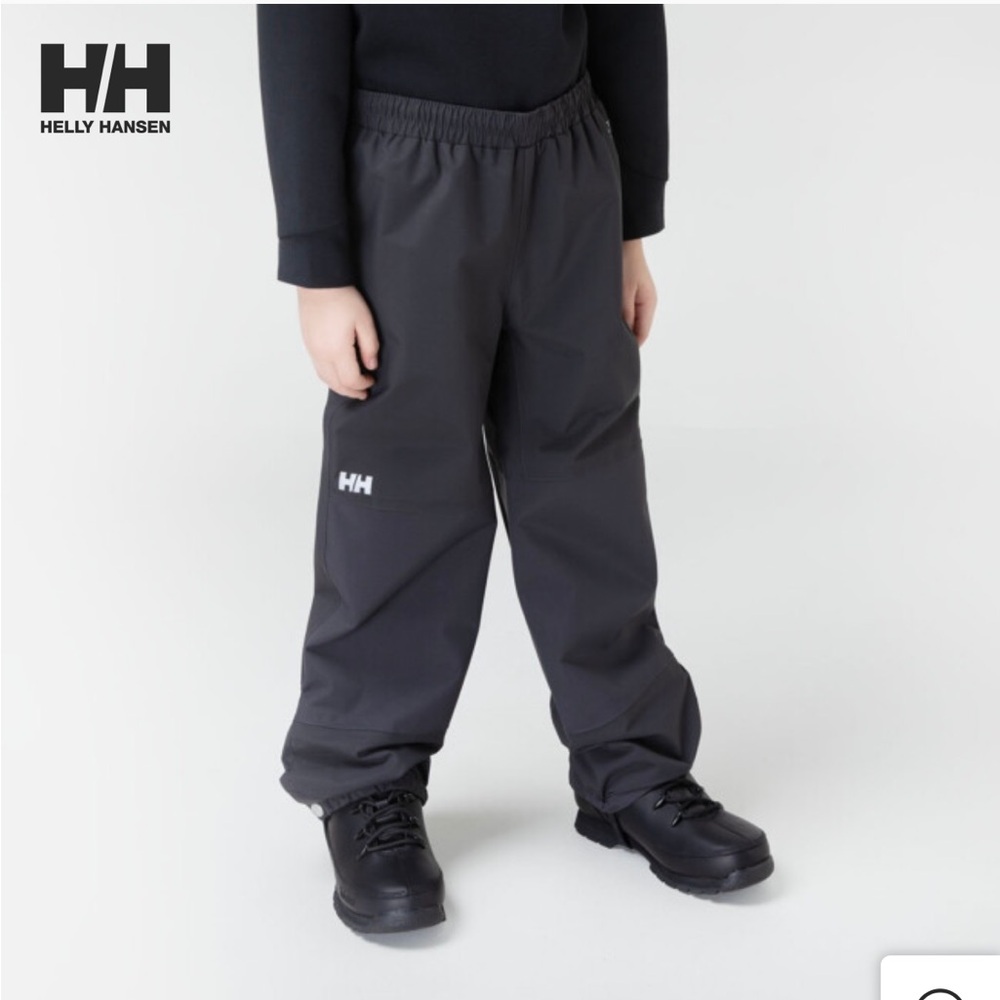 Helly Hansen Waterproof Shelter Outdoor Rain Pants Hiking Youth Size 12 / 152